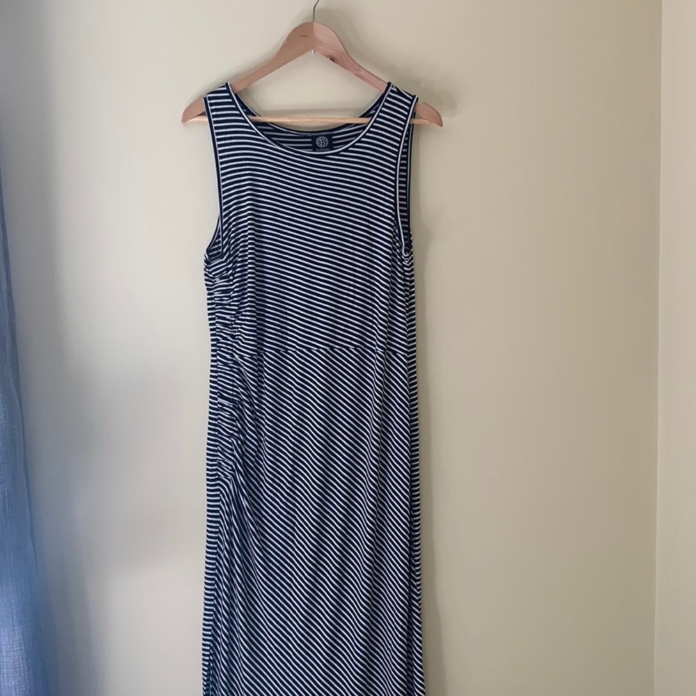 Stripe Maxi dress